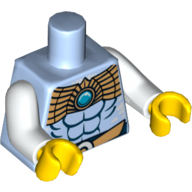 Lego tělo, světle modrá jasná (6038545)